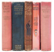 DOYLE, Sir Arthur Conan - The Case-Book of Sherlock Holmes : org. red cloth, 8vo, inscription on f.