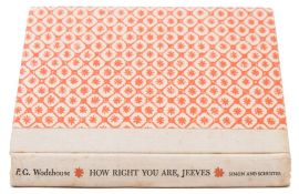 WODEHOUSE, P. G - How Right You Are, Jeeves : org.