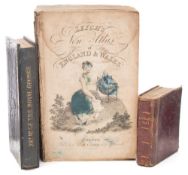 ATLAS : Leigh's New Atlas of England & Wales, 55 uncoloured maps, disbound, small 8vo, c1835.