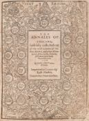 STOW, John - The Annales of England : faithfully collected out of the most autenticall, Records,