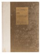 RUSKIN, John - Lectures on Landscape Delivered at Oxford in Lent term, 1871 : 22 plates, org.