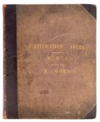 ROYAL MILITARY ACADEMY - Treatises on Mechanical Drawings : on the Arms in Use,