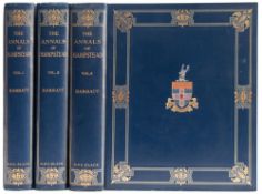 BARRATT, Thomas J - The Annals of Hampstead : 3 vols, over five hundred illustrations inc.