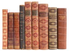 BINDINGS : Southey, Robert - The Life of Nelson, half red gilt calf, 8vo, 1911.