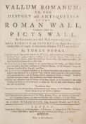 WARBURTON, John - Vallum Romanum : or, the History and Antiquities of the Roman Wall : fold map,