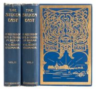 O'CONNOR, V.C. Scott - The Silken East a record of life and travel in Burma : 2 vols, illust, inc.