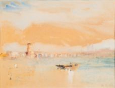 Hercules Brabazon Brabazon [1821-1906]- Roman aqueduct and tower,