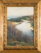 * Peter Alexander Hay [1866-1952]- View of The River Tummel:- signed and dated 1902 bottom