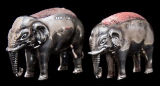 An Edward VII silver pin cushion, maker Adie & Lovekin Ltd, Birmingham,