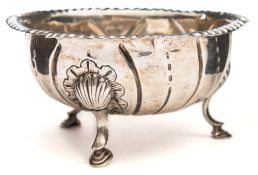 A George III Irish silver bowl, maker Matthew West, Dublin circa 1770: of circular outline,