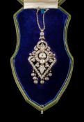 A late 19th century gold,