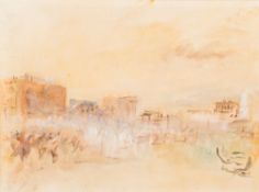 Hercules Brabazon Brabazon [1821-1906]- Venice after Turner:- initialled bottom left watercolour