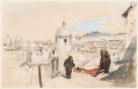 Hercules Brabazon Brabazon [1821-1906]- Rome:- pencil,