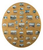 Anglo Indian School 19th Century- A set of 39 miniature paintings:- subjects included exotic birds,