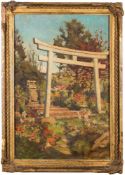Lionel Birch [1858-1930] - The Japanese Garden, Benchams,