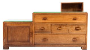Betty Joel (1894-1985) A Token low mahogany sideboard:,