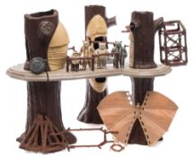 A Kenner/Palitoy Star Wars Ewok Village set :,
