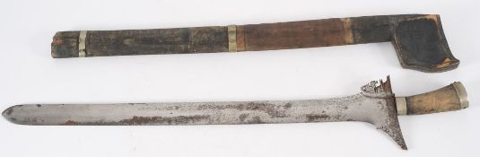 A 19th century Malayan kris:,