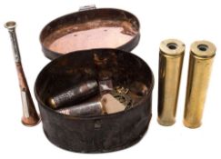 A WWII period MK II vernier compass by T Goode & Co , London:,