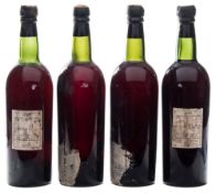 Four bottles of vintage port 'Fonseca 48, bottled by Lankestar & Wells , Northamptonshire:,