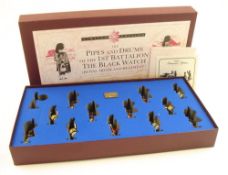 Britains Limited Edition ' The Pipe & Drums of the 1st Battalion of The Black Watch (Royal Highland