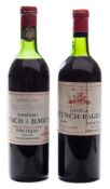 Two bottles of Ch. Lynch-Bages, Paulliac Medoc, 1966 & 1967:.