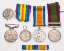 A Victorian Afghanistan pair to 'B91 Corpl W Noble 16th Regt:,
