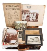 A collection of assorted photographs:, carte de visite,