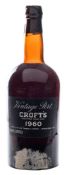 A magnum of Croft's Vintage Port 1960:.