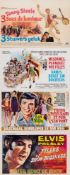 A collection of Continental film posters including 'The Bell Boy' (Jerry Lewis) and other titles:,