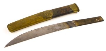 The remains of a 19th century cavalry sabre: with 38cm.
