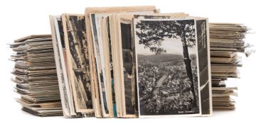 A collection of foreign postcards:, topographical European, Australian and other views.