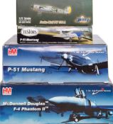 Hobby Master, Witty Wings and Testors, 1/48 and 1/72 scale diecast aircraft:,