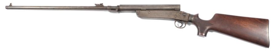 'The Improved Model Britannia' 3 bore air rifle by C G Bonehill, Birmingham, number 1254:,