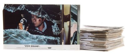 A collection of 1970s/80s and 90s lobby cards:,