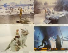 Star Wars 'The Empire Strikes Back' (1980) a set of eight American lobby cards 28cm x 36cm:.