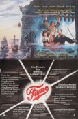 Ten British quad film posters:, 'The Princess Bride', 'Fame',