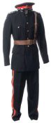 A Royal Artillery No 1 Dress uniform and cap:,