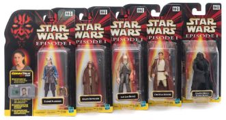 Star Wars 'Episode 1' a collection of eight action figures, together with an accessories pack:,