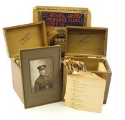 A collection of Edwardian glass plate negatives of Dartmoor and portrait photographs:,