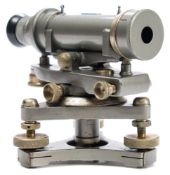 A cased level by Ottway & Co Ltd , London:, the 5 inch tube with coarse and fine adjust,