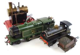 A Hornby clockwork SR livery 4-4-2 locomotive number 'B329':,
