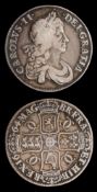 A Charles II (1660-85) a silver crown, 1664: second bust, XVI.