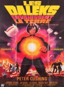 Two French large one sheet posters for 'Les Daleks Envahissent La Terre' (Daleks- Invasion Earth