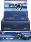 Hobby Master, and Oxford, 1/48 and 1/72 scale diecasts: include, Boeing F4B-4/P-12E, P-51 Mustang,