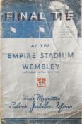 A FA Final Tie programme, Sheffield Wednesday v West Bromwich Albion, April 27th,