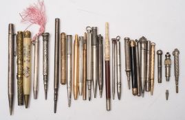 A silver 'Yard-O-Led' propelling pencil,