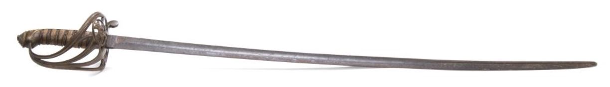 A Victorian Officer's dress sword:,