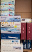 Gemini Jets, Dragon and others, various assorted diecast and plastic aircraft: various scales,