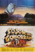 Six British quad posters:, 'The Town That Dreaded Sundown', 'Sodem & Gomorrah', 'Shanghai Surprise',